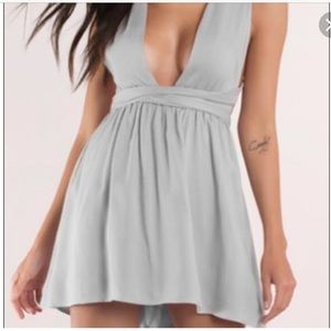 Grey wrap dress from Tobi size medium